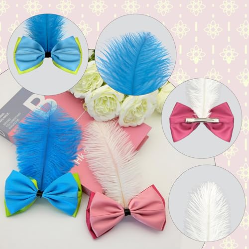 Accesorios de moño para cabello princesa 2 piezas 5 pulgadas miniatura 3