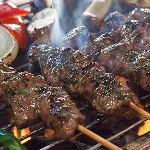 牛串 トルコグリーン ケバブ 100本 (牛バラ20本 牛カルビ20本 牛ハラミ20本 牛肩ロース20本 牛ブリスケ20本) BBQ バーベキュー 惣菜 おつまみ 家飲み 肉 ギフト 生 チルド