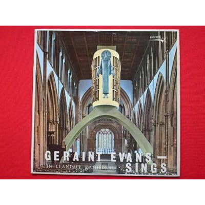 Evans, Geraint A Concert Of Sacred Songs LP Delyse DS6063 EX/EX 1962