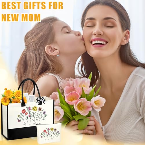 Bolso tote para mujer: regalo para nueva mamá, gran mamá o cumpleaños miniatura 2