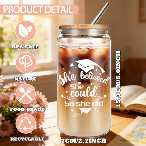 DHQH Graduation Gift Set: Glass Cup & Bracelet - 29% Off - Image 3