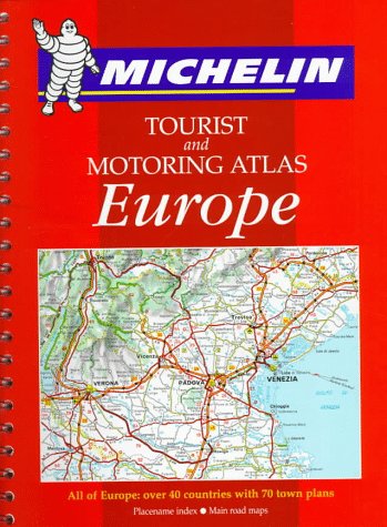 Michelin Tourist and Motoring Atlas Europe (Eng... 206113601X Book Cover
