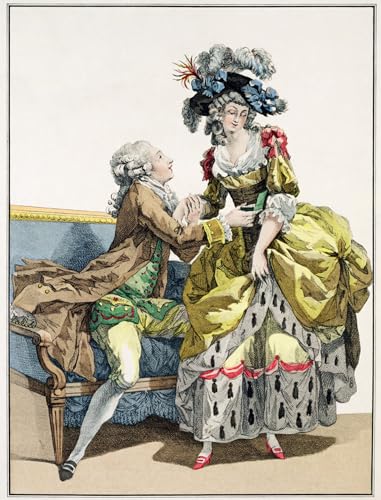 Lienzo de la pintura romántica de Watteau para inspirar tu sala de estar
