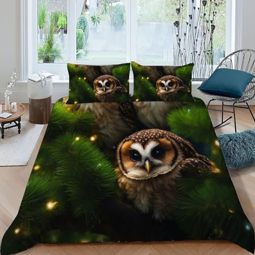 Housse de couette lit simple 3D grand format 220x240 avec taies oreiller - 3