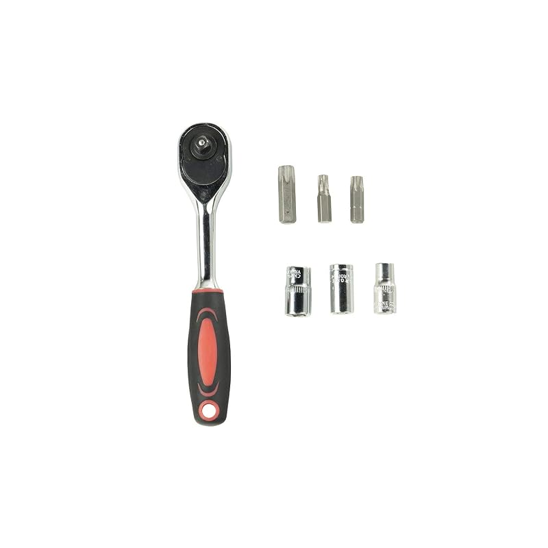 Kit de Soquetes e Bits Torx para Remoção de Capota e Portas Rugged Ridge 15104.56 para Jeep Wrangler JK 2007–2018