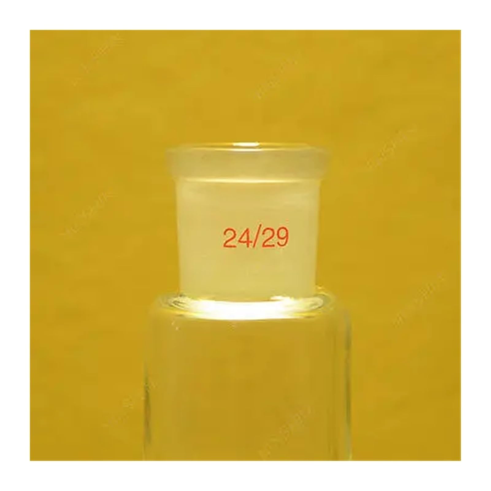 2000 ml, 24/29, 1 cuello, matraz de vidrio de fondo redondo, 2 L, cuello único, recipiente de química de laboratorio