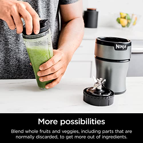 Ninja BN300C, Personal Nutri-Blender With Ice-Crushing Technology, Black/Silver, 700W by Ninja - Image 8