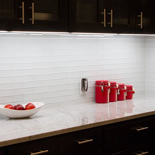 image for Enbrighten Premium 24in. LED Under Cabinet Light Fixture, Direct-Wire,