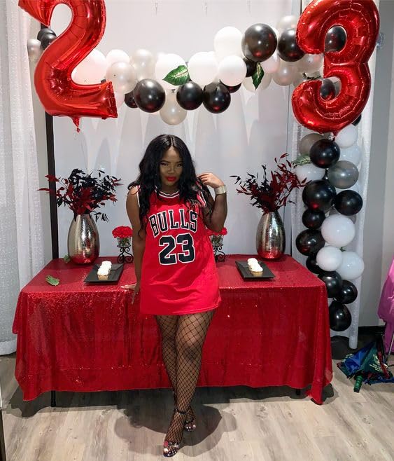 Image of Red Number 3 Balloon 40 Inch, 3rd Birthday Celebration Supplies Women Men, 3 Balloon for Theme Party