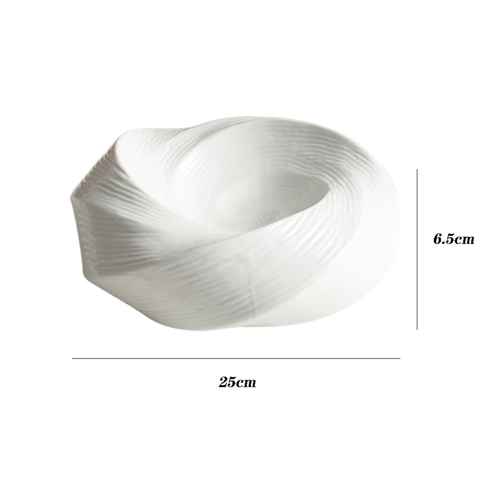 Można myć w zmywarce Specjalna zastawa stołowa do restauracji hotelowej, biały ceramiczny talerz kreatywny Premium Feeling, spersonalizowana kolacja do kuchni (duży)