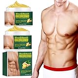 2pcs Solipac Gynecomastia Ginger Cream, 30ml Gynäkomastie-Creme, Schlankheits- und Straffungscreme mit Ingwer, Natural Ginger Cream für Männer