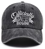 Nxizivmk Retirement Gifts for Women Men, Funny 50th 60th 70th 80th 90th Birthday Gift, Adjust Embroi