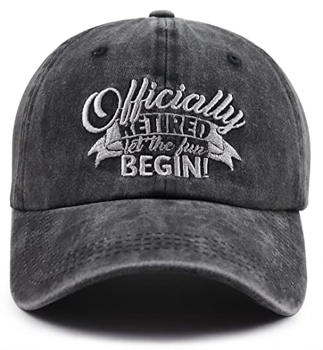 Nxizivmk Retirement Gifts For Women Men, Funny 50Th 60Th 70Th 80Th 90Th Birthday Gift, Adjust Embroidery Retired Baseball Cap, Funny Christmas Thanksgiving Hats For Dad Mom Grandpa Grandma Retirees #TOP6
