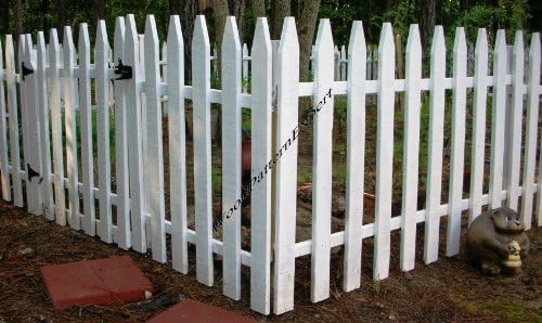 Garden Fence How-to Book; Paper Pattern Plan to DIY and Easily Build Any Size Civil War Picket Style