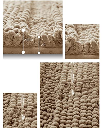 Claean-Acces-Home Toilettendeckelbezug Zweiteilige Badezimmer-Anti-Ski-Neil-Matten, Heimmatten, Badezimmermatten, Teppiche-Blauer See_43*61+50 * 80+50 * 50 (U) – Bild 7