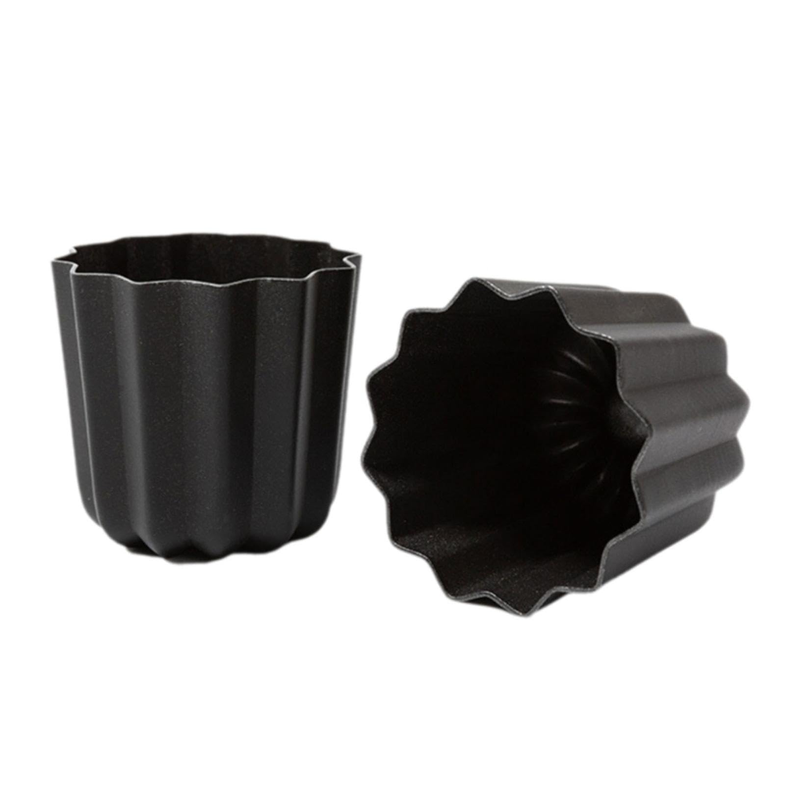 6 Stück Kanelen-Kuchenformen, antihaftbeschichtet, Muffinform, Aluminiumlegierung, Backformen für Pudding und Mousses, Küchenzubehör, Familienpartyzubehör