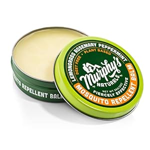 Murphy’s Naturals Mosquito Repellent Balm | Plant Based, All Natural Ingredients | DEET Free | Travel/Pocket Size | 2oz