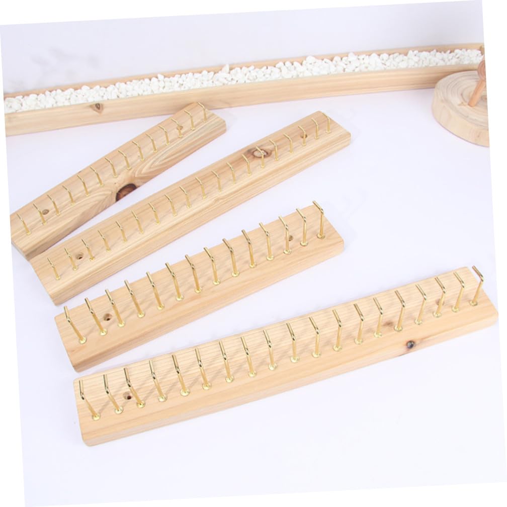 COLLBATH Estante para Collares de Plástico Color Caqui Buen Brillo y Diseño Lujoso, Gancho para Colgar Joyas Que No Se Cae, Adecuado para Organizar Pendientes y Collares Pared