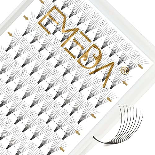Emeda 8D Premade Volume Eyelash Extensions Volume Lash Extensions Short Stem Small Thinner Base .07Mm C Curl 14Mm Russian Volume Pre Made Lash Fans (8D 0.07 C 14Mm) #TOP27