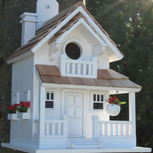 HB-9045WS Backyard Bird Cottage - White