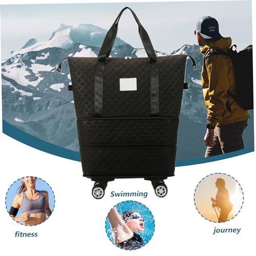 Sac à bagages pliable extensible Jorzer pour séparer le linge humide - 3