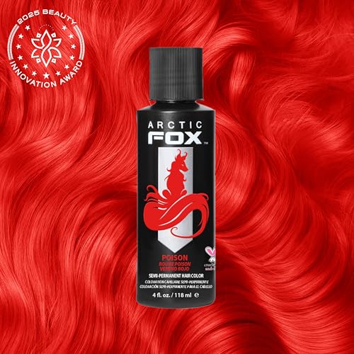 Image of ARCTIC FOX Semi-Permanent Hair Dye Poison - Vegan - 2 x 4 fl oz