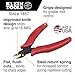 Klein Tools D275-5 Diagonal Flush Cutters, Made in USA, Micro Wire and Compact Zip Tie Cutter, Ultra-Slim Precision for Work in Confined Areas, 5-Inch