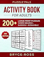 Algopix Similar Product 10 - ACTIVITY BOOK FOR ADULTS 200 Large