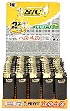 Fabricación francesa 50 mini-Bic Oro encendedores de piedra