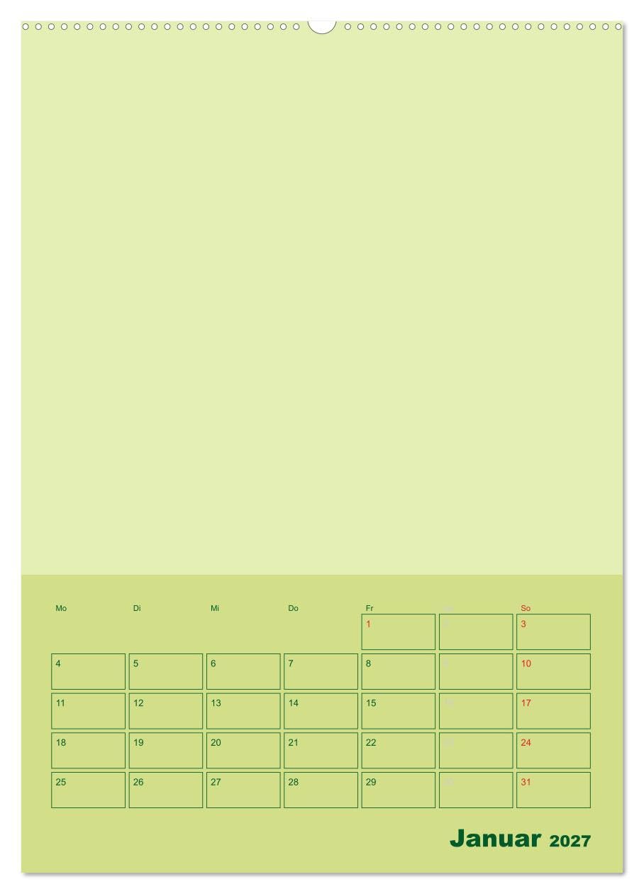 CALVENDO - Bastel Terminkalender (Wandkalender 2027 DIN A2 hoch), Monatskalender: Termine haben wir alle! Dieser Bastel Kalender bietet die Möglichkeit ihn selbst zu Gestallten und Ihren Kreativen Ide