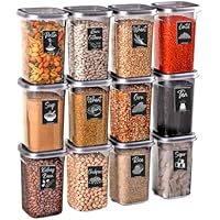 12-Piece Comfera 40oz Food Storage Containers With Lids only .90: eDeal Info