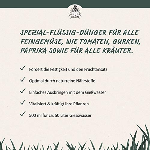 Kräuterdünger BLOOM & GREEN BEAUTIFUL GARDENS Bio
