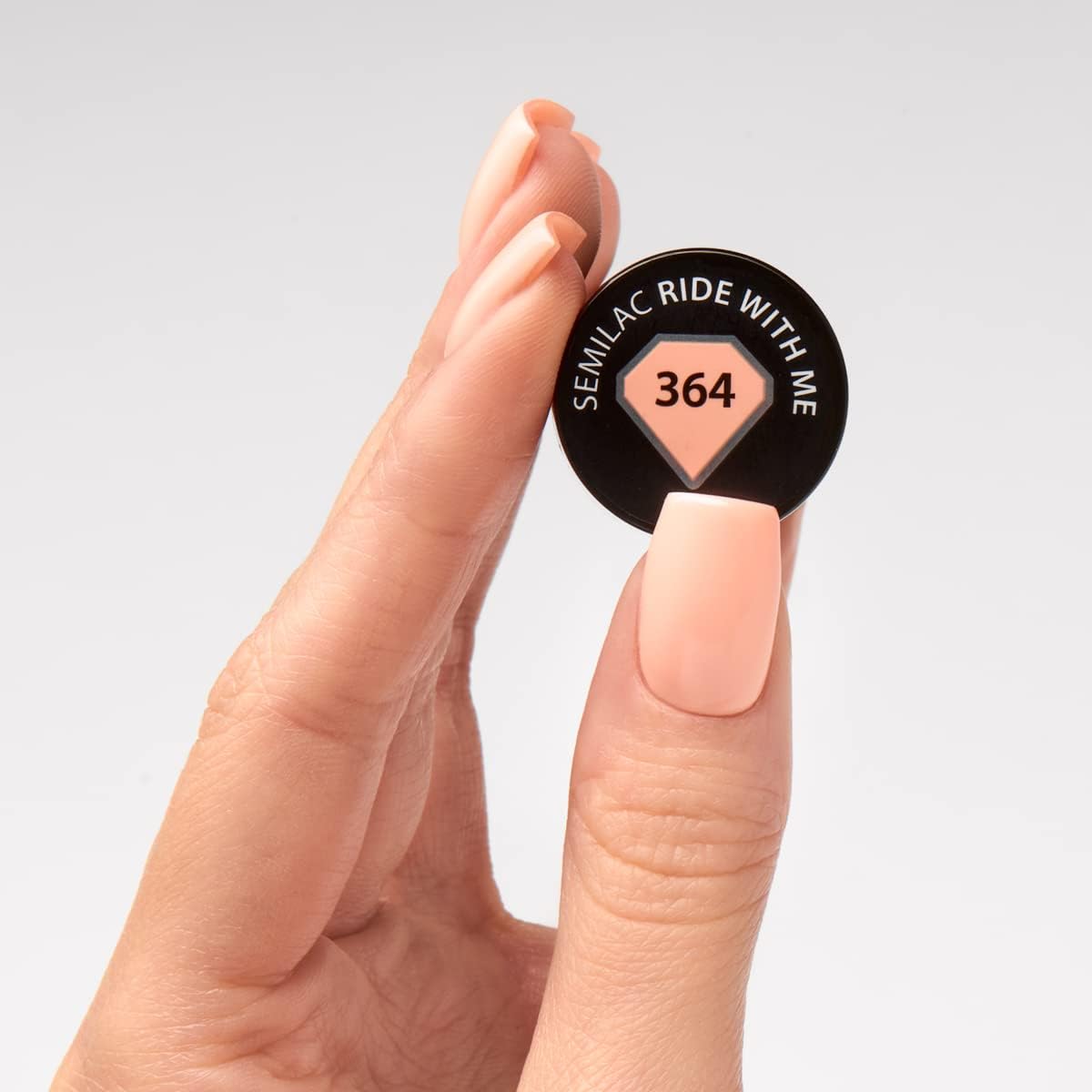 SEMILAC Gel Nail Polish 364 Ride With Me, Full Coverage Gel Polish, Soak Off Easy To Use LED/UV Nail Lamp - Image 3
