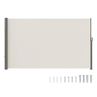 VEVOR Tenda Laterale Retrattile, Schermo Privacy Esterno Giardino Balcone Terrazza 180x300 cm