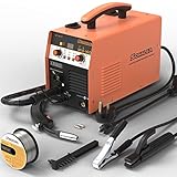 SONNLER 160Amp MIG Welder,Dual Voltage 110/220v 3 in1 Flux MIG/Lift TIG/Stick Welding Machine, LED w