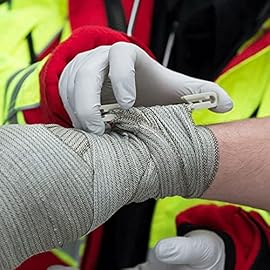 RHINO RESCUE 6 Emergency Compression Bandage Strile Trauma Wound Dressing Israeli First Aid Kit IFAK, 10 Count