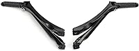 Vista 5 de TCT-MOTORPARTS Estriberas de pasajero trasero Juego de reposapiés para Yamaha YZF R1 04 05 06 07 08