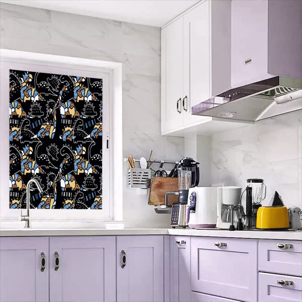 Vinilo decorativo dinosaurios para ventana 17.7x23.6 in miniatura 6
