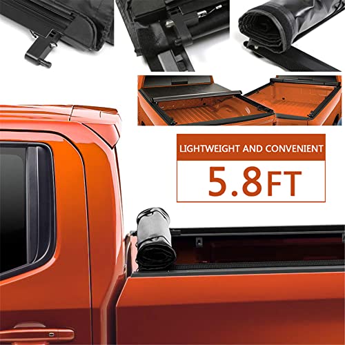 Jdmspeed New Roll Up Tonneau Cover 5.8' Bed Replacement For Chevy Silverado Gmc Sierra 2007-2013 #TOP3