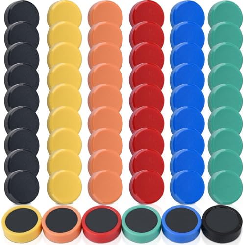 30 Stück Herz Magnete Rot-Grün - Doppelseitige Statusanzeigen Für Whiteboard & Kühlschrank