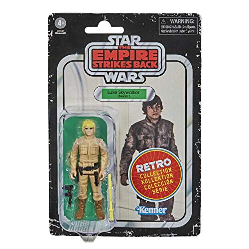 Star Wars Retro Collection Luke Skywalker (Bespin) Toy 3.75-inch Scale The Empire Strikes Back Action Figure, Kids Ages 4 and Up