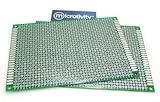 microtivity IM408 Double-sided Prototyping Board (8x12cm, Pack of 2)
