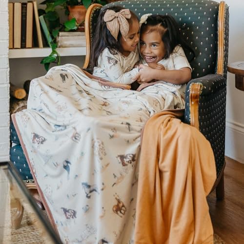 Image of Copper Pearl Jumbo 3-Layer Baby Blanket: Soft Baby Quilts for Boys and Girls | Breathable, Cozy, Toddler Blanket | Baby Quilt for Newborns | 60x72 Premium Material | Montana