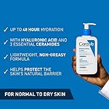 CeraVe Hydrating Foaming Oil Cleanser 236ml for Normal to Very Dry Skin with Squalane & Moisturising Lotion, with hyaluronic acid and 3 essential ceramides (Packaging may vary) 236 ml - Image 6