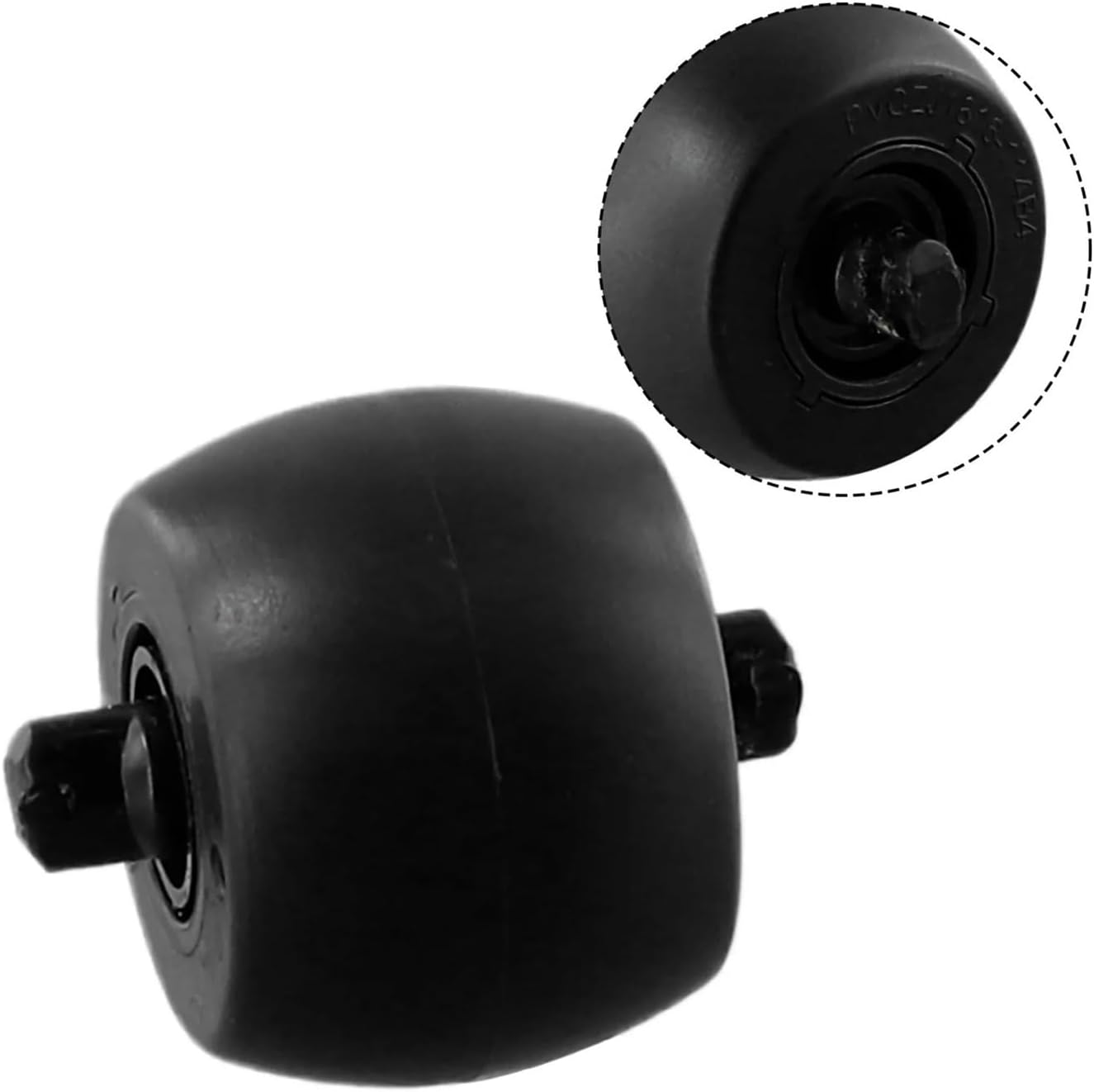 Rubber Roller Replacement Parts,Compatible For Deebot, 950 Robot Vacuum Cleaner Parts Ball Bearing Cleaning Tools Vacuum Cleaner Accessories Spare