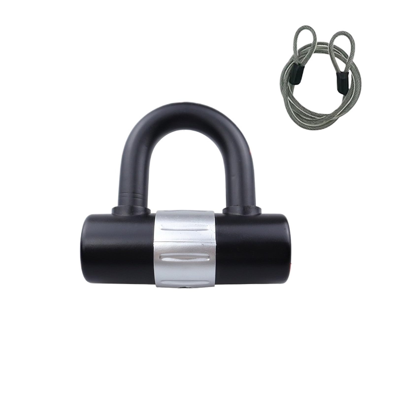 Puayqbvy B Handlebar Lock U Shaped Lock Waterproof Anti Theft C Level Hydraulic Shear Highway Padlock 1 Pcs