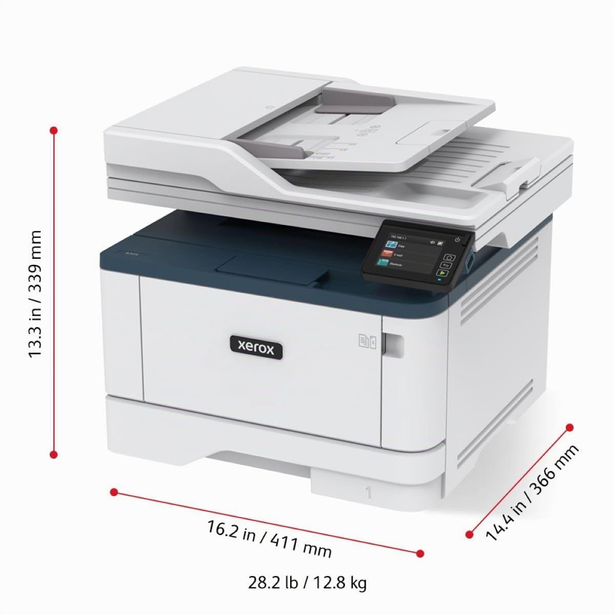 Xerox B315dni A4 40ppm Czarno-Biały Bezprzewodowy Wielofunkcyjny Drukarka z Dupleksem