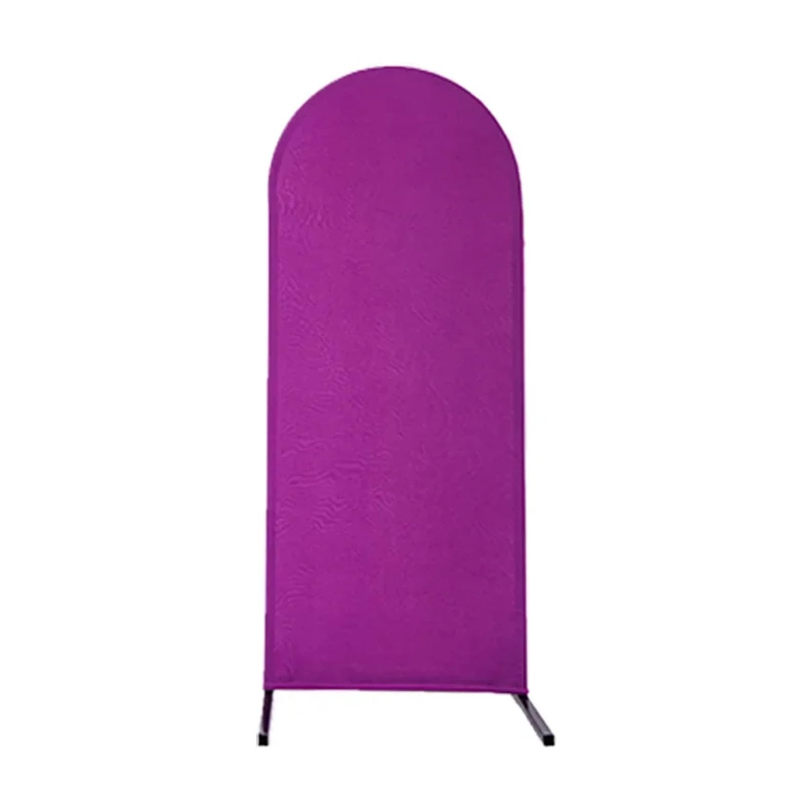 Arche de mariage violette de 120x220cm avec housse en tissu