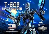 プライム1スタジオ ターミネーター2 ミュージアムマスターライン T-800 エンドスケルトン DX版 約H74×W46×D56cm（プラズマライフル両手持ち） ポリストーン製1/3スケールフィギュア