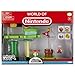 NINTENDO Mario Bros Universe Micro Deluxe Pack Wave 1: Acorn Plains Fire Mario Playset